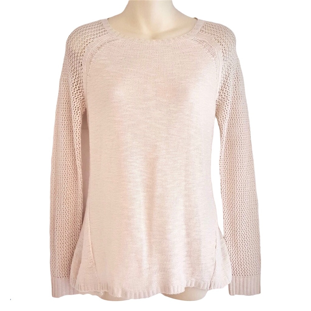 Ransom Collection Split Back Lightweight Sweater Small